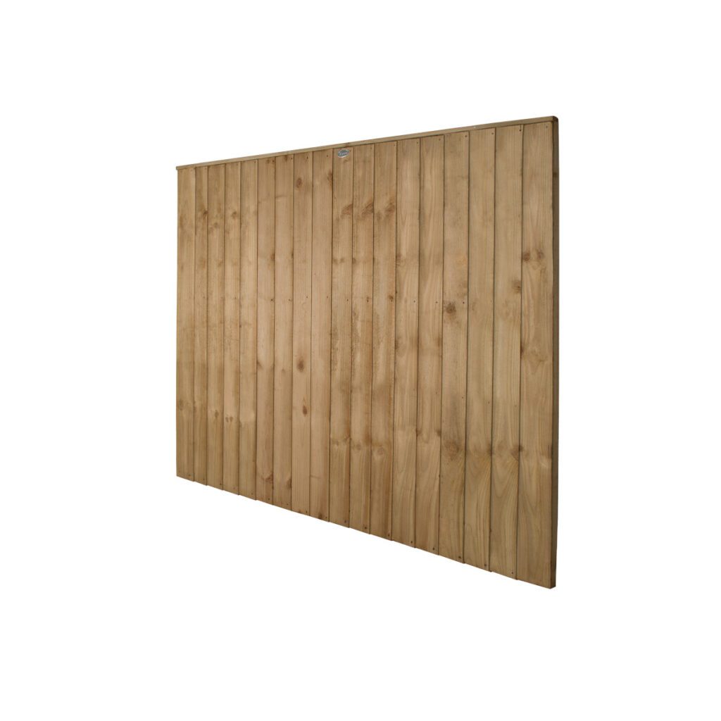 Forest Garden 6ft x 5ft Pressure Treated Closeboard Fence Panel – Pack of 3 5013053167786 2